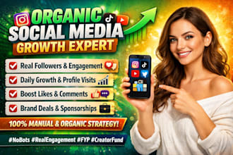 promote your tiktok instagram facebook to increase followers and engagement