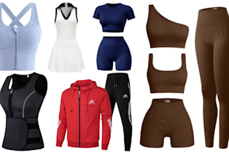 design sportswear gym wear tennis wear outerwear fitness wears design tech pack