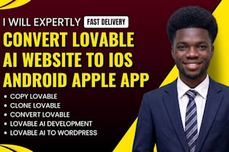 convert lovable web app to ios android mobile app supabase mvp lovable ai base44