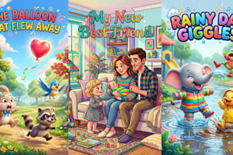 children story book illustration children story children story book illustration