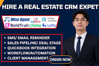 boldtrail wise agent kvcore lofty crm rei reply follow up boss chime integration