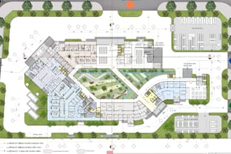 design and render landscape site plans master plan and backyard gardens layouts