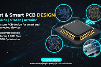design your pcb layout, schematic, and gerber files using kicad or altium