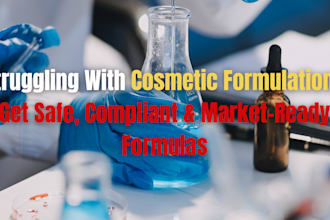 develop formulations for your cosmetic products skin care