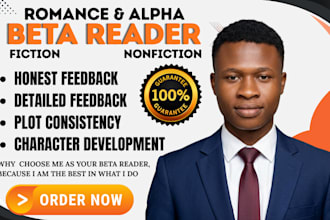 beta read your sci fi novel and provide feedback for your manuscript