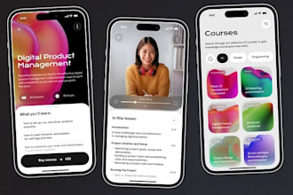 develop elearning app lms platform online course mobile app edtech app