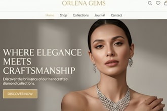 design jewelry shopify store, redesign jewelry website jewelry shopify marketing