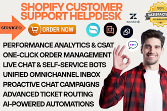 setup shopify customer support helpdesk via gorgias zendesk tidio reamaze chatra