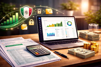 handle mexico tax filing and bookkeeping cleanup for your business