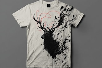 design creative and modern t shirt design