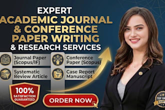 write journal paper scopus conference review article case report manuscript