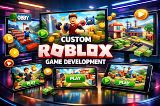 develop a full roblox game using roblox studio and lua