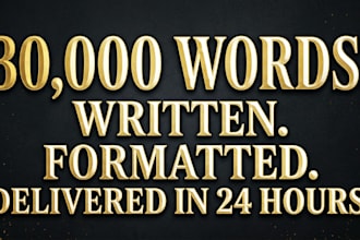 write and format your KDP ebook in 24 hours