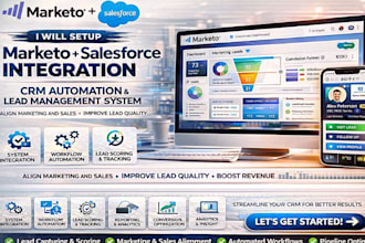setup marketo salesforce integration marketo CRM automation lead management