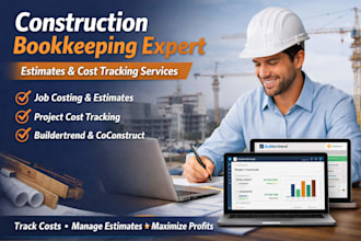 do construction bookkeeping estimates, project cost tracking using buildertrend