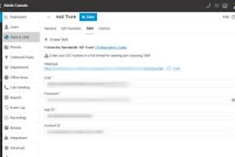 launch auto dailer sip trunk and sip trunk provide for inbound and outbound call