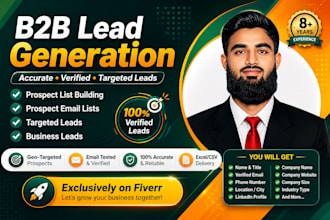build niche targeted lead list building GEO targeted lead
