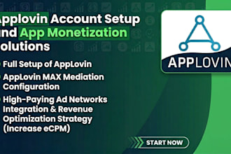 help create applovin account setup