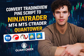code or convert tradingview pine script to ninjatrader mt4 mt5 ctrader quantower