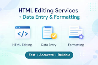 typing and data entry services