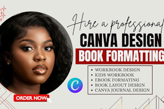 create ebook design, canva workbook, canva book formatting, book layout design