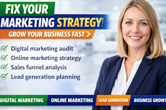 provide expert online marketing consultation and growth strategy for your work