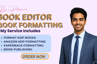 produce a printready KDP book layout and interior design for your children book