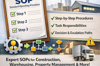 write professional sops and process documentation
