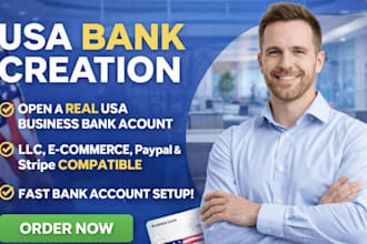 usa bank creation for resident and non resident wise, mercury llc registration