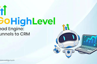build gohighlevel funnel with CRM automation for lead conversion
