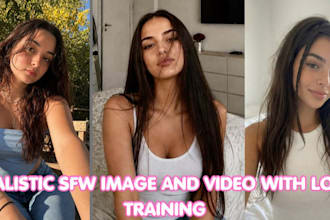 train realistic lora for ai influencer model