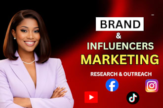 be your professional brand outreach manager for collaborations and brand deals