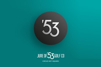 design golf lifestyle brand logo