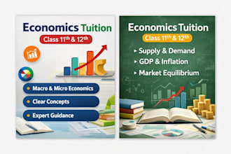 create easy and  high scoring economics notes for exam