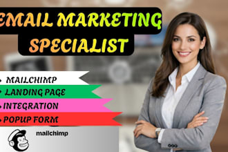 do mailchimp integration mailchimp popup form signup form landing page