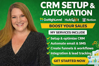 setup close io crm gohighlevel automation hubspot crm notion crm setup