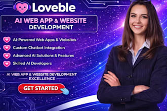 develop loveable ai web apps ai mobile app website using base44,vo, replit, bolt