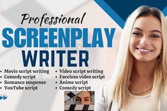 write movie script screenplay film script screenwriting comedy script stage play