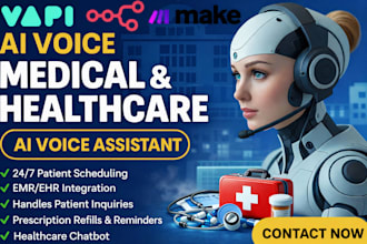 hipaa complaint medical ai receptionist healthcare voice agent appointment bot