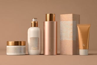 design your cosmetic labels, packaging, and box