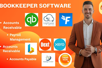 do professional setup for bookkeeper software xero quickbooks bright lightyear