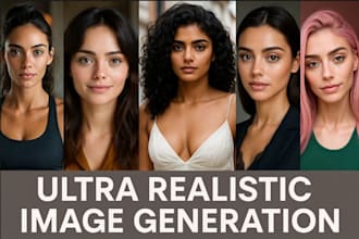 train realisticai influencer lora models and build comfyui workflows