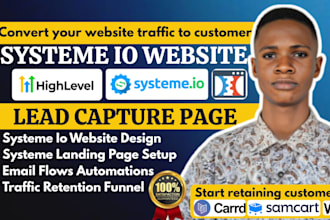 systeme io, systeme io sales funnel, systeme io landing page, systeme io website