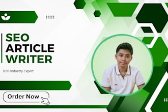 write SEO horticulture blog posts