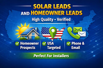 provide solar leads and home owner leads