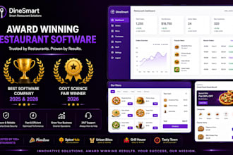 build a restaurant website with qr menu and online ordering system