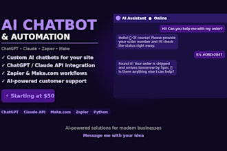 create a chatgpt powered bot or ai assistant for your site