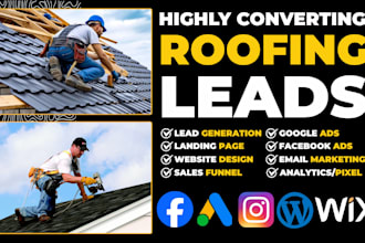 generate highly exclusive roofing leads roofing automation roofing leads website