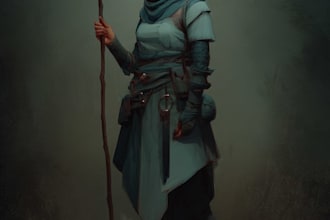 create character illustrations for your fantasy card game