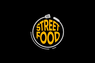 make pizza, restaurant, food market, food festival logo design